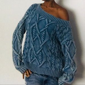 Denim Intermix sweater